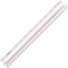 Westcott 12 inch Clear Magnifying Data Processing Ruler