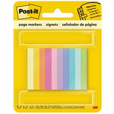 Post-it Page Markers Bright Colors