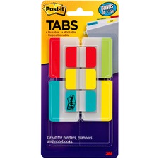 Post-it Tabs Value Pack Primary Colors